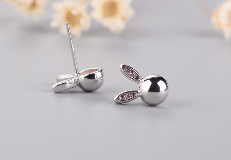 New Arrivals 925 Sterling Silver Lovely Rabbit Earrings For Women Fashion Jewelry sterling-silver-jewelry pendientes 32