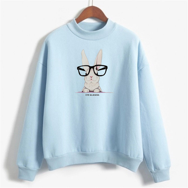 "Glasses Rabbit" Sweater 17