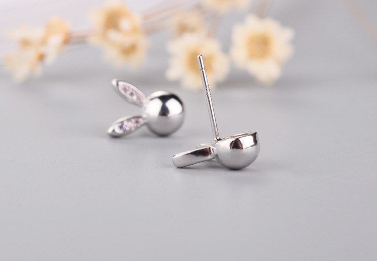 New Arrivals 925 Sterling Silver Lovely Rabbit Earrings For Women Fashion Jewelry sterling-silver-jewelry pendientes 33